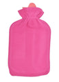 Kings Collection Hot Water Bottle With Fleece - 2L - Assorted Colors