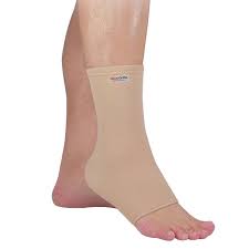Super Ortho A9-009 Elastic Ankle Support (Medium) - Beige